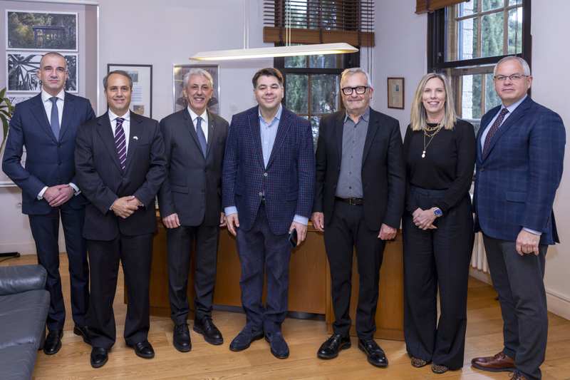 Ο Πρέσβης των ΗΠΑ στην Ελλάδα George Tsunis επισκέφθηκε το Κολλέγιο Ανατόλια